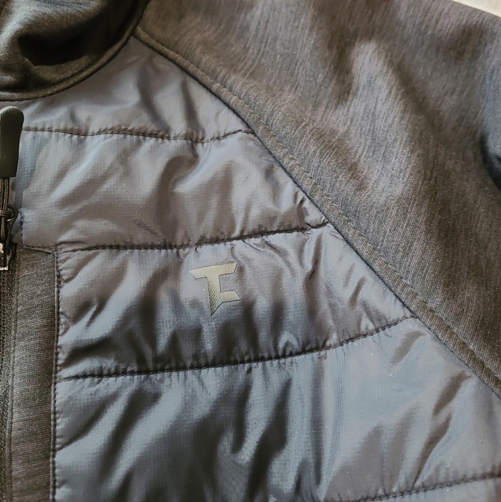 Panhandle Slim Black and Gray Puffer Jacket - Picture 7 of 10